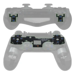 eXtremeRate WHOLE TACTILE Clicky Kit Face Dpad Buttons Flashshot Stop Flex Cable Mouse Click Kit for ps4 Controller CUH-ZCT2
