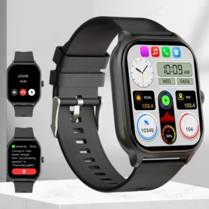 Smart Fitness Watch – Bluetooth Calling, Activity Tracker & Sleep Monitor (iOS & Android)