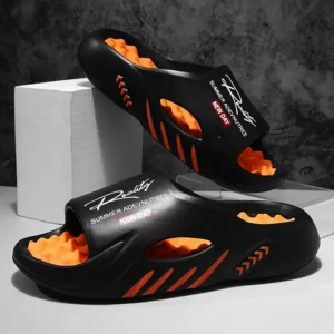 Men’s EVA Massage Slippers – Anti-Slip Soft Sole Comfortable Indoor Outdoor Casual Slides