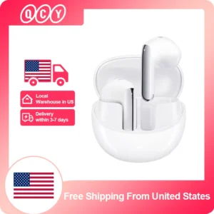 QCY HT10 AilyBuds Pro+ ANC Wireless Earphone Hi-Res Audio with LDAC Bluetooth 5.3 Earbuds 6 Mic AI HD Call Multipoint Connection