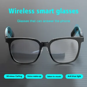 Smart Bluetooth Glasses – Wireless Music & Hands-Free Calling (iOS & Android)