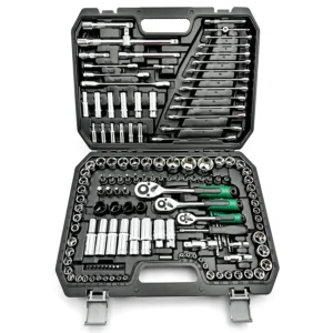 151-Piece Professional Drive Socket Set – Complete Ratchet Wrench Tool Kit for Home & Auto Repair