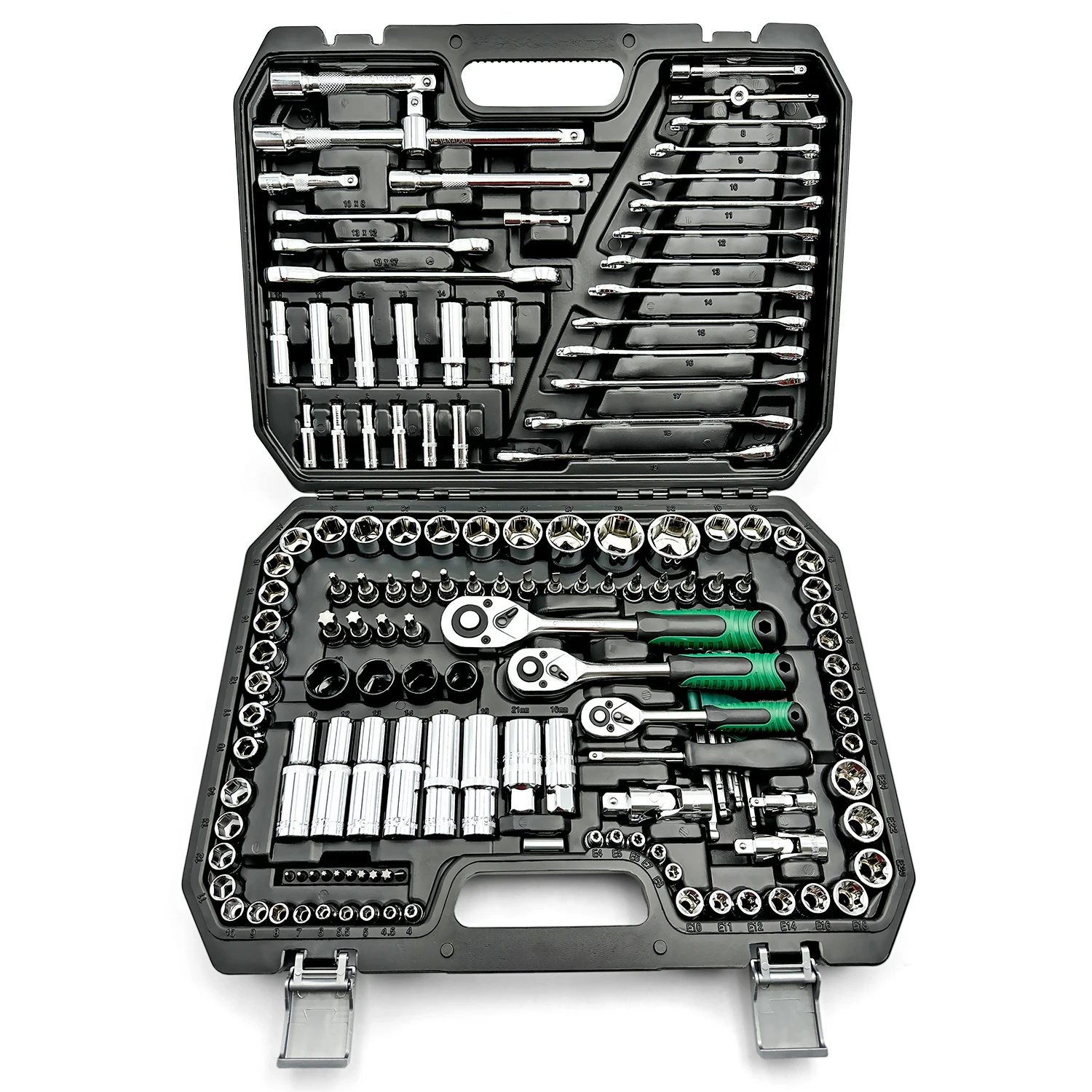 151-Piece Professional Drive Socket Set – Complete Ratchet Wrench Tool Kit for Home & Auto Repair