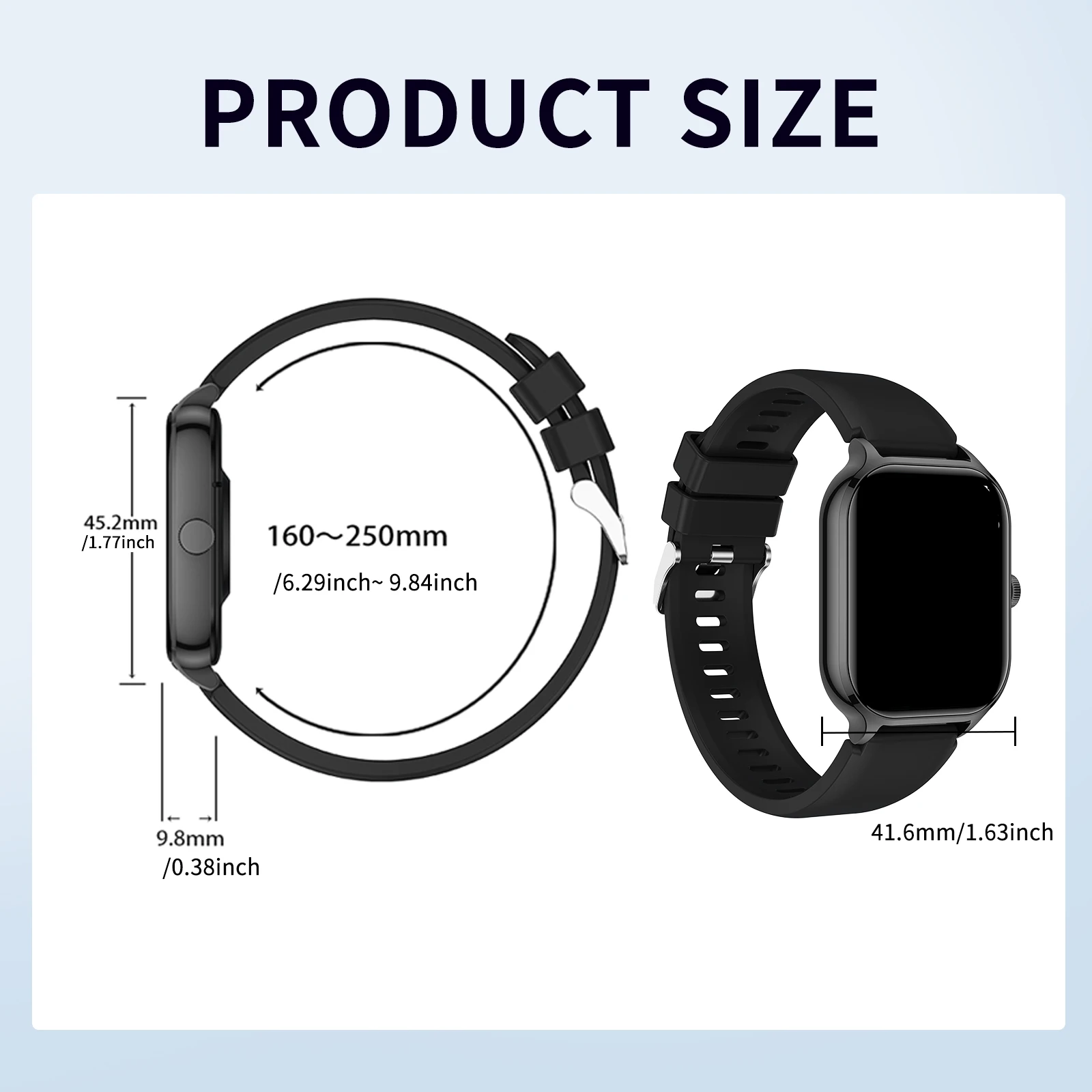 Smart Bluetooth Calling Watch – Fitness Tracker, Sleep Monitor & Notifications - Image 3