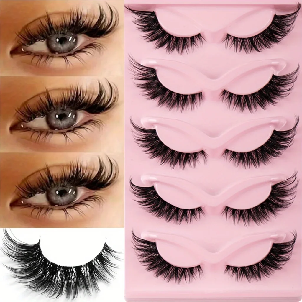 Cat Eye False Eyelashes – 15 Pairs