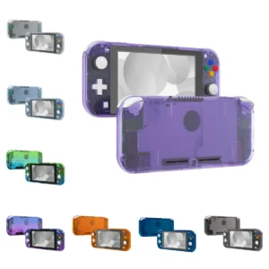 eXtremeRate Replacement Handheld Controller Housing Custom Shell with Screen Protector & ABXY Buttons for Nintendo Switch Lite
