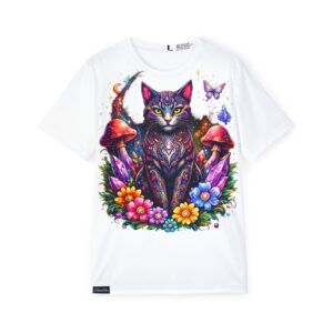 Mystical Cat Floral Jersey