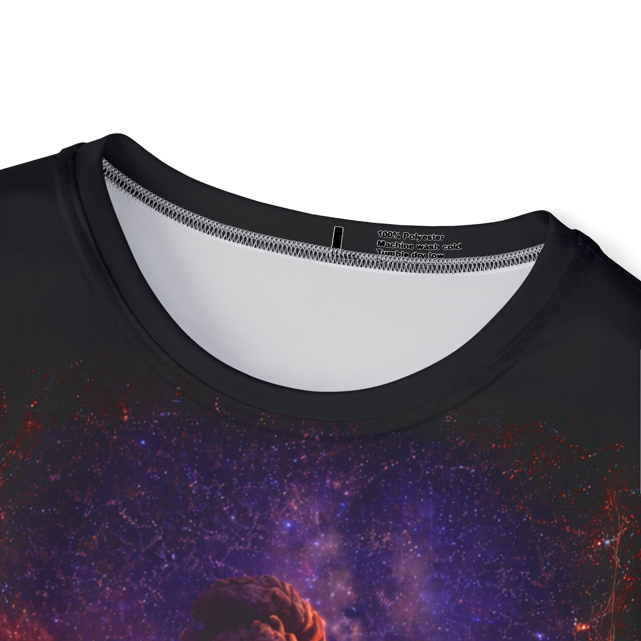 Men’s Heavy Metal Volcano Graphic Tee – “Let’s Rock” Flame Design - Image 3