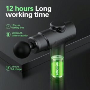 Deep Tissue Massage Gun – Muscle Recovery Percussion Massager for Pain Relief & Relaxation