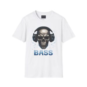 Bass Skull Headphones T‑Shirt