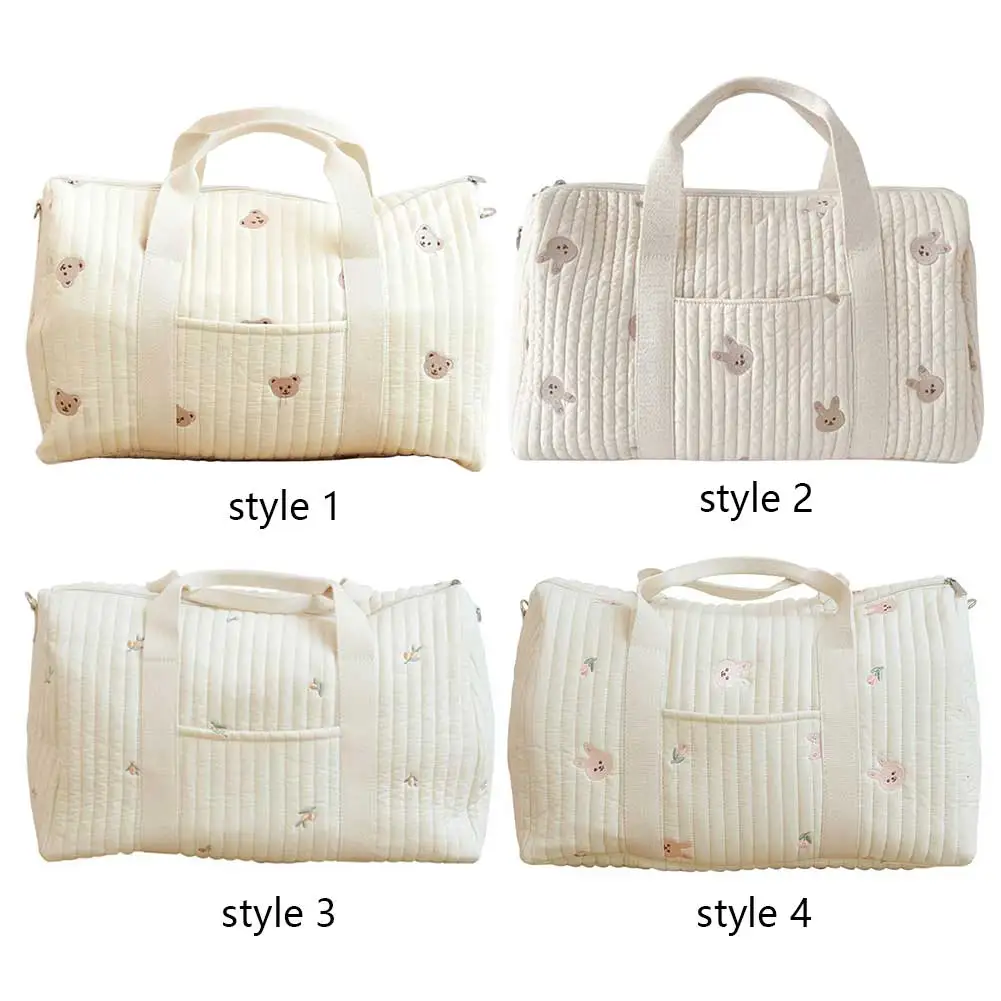 Embroidered Baby Diaper Tote Bag - Image 2