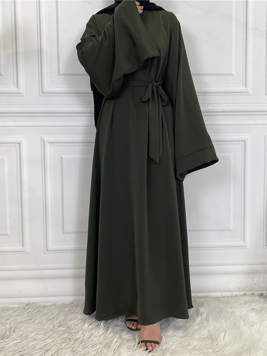 Women's Modest Abaya Maxi Dress - Image 3