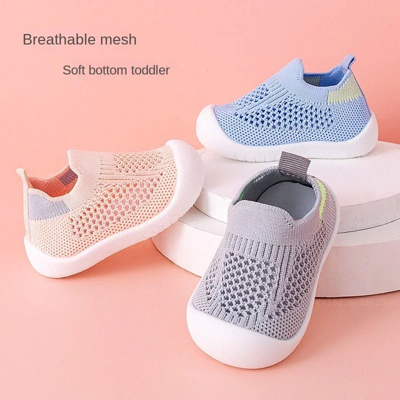 Kids' Breathable Slip-On Sneakers