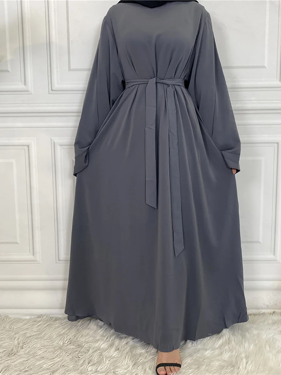 Women's Modest Abaya Maxi Dress - Image 4