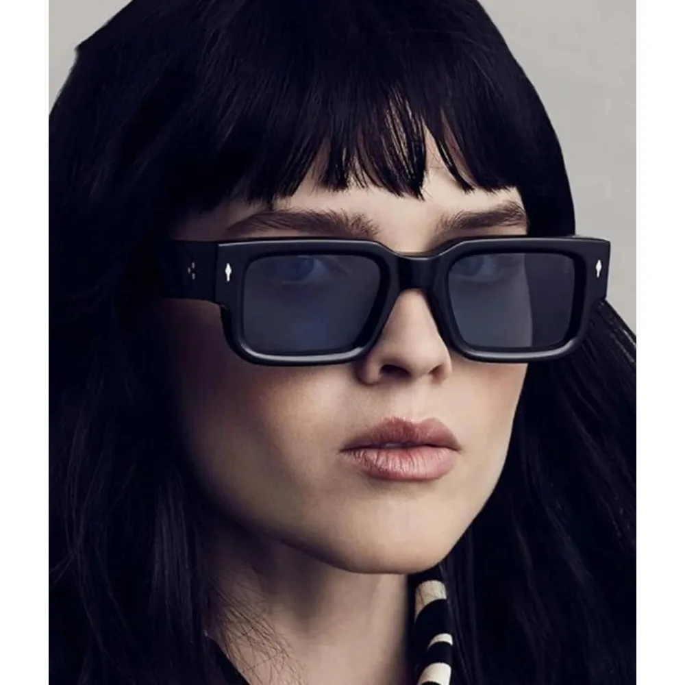 Unisex Chunky Square Sunglasses - Image 2