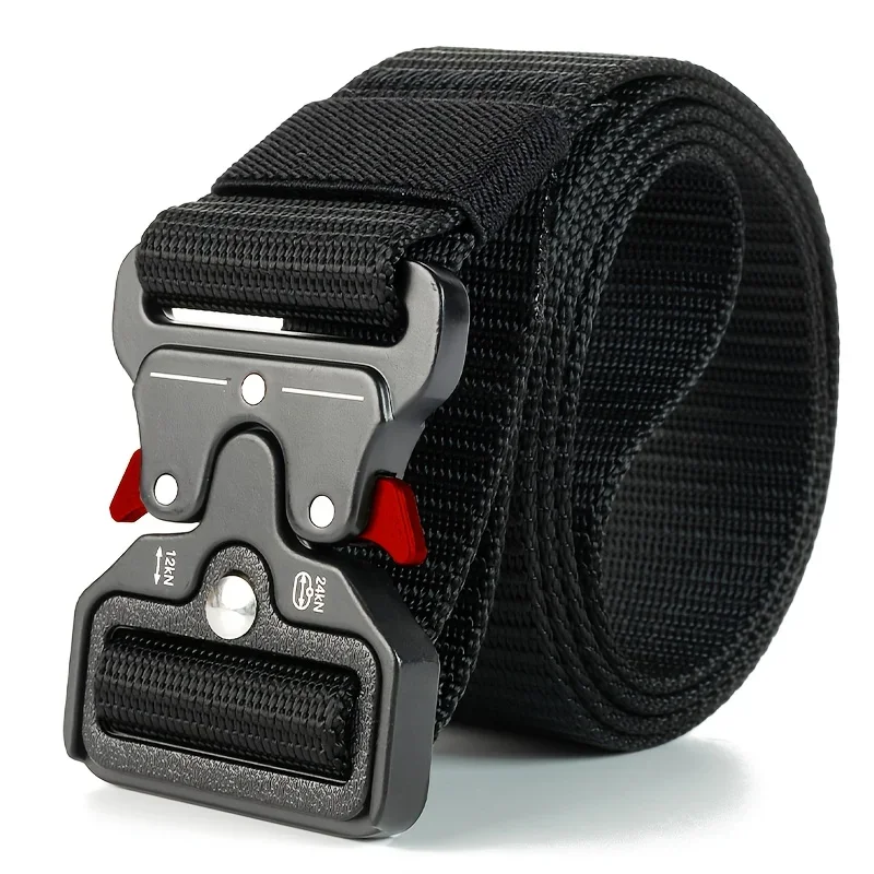 Men's Heavy-Duty Nylon Tactical Belt