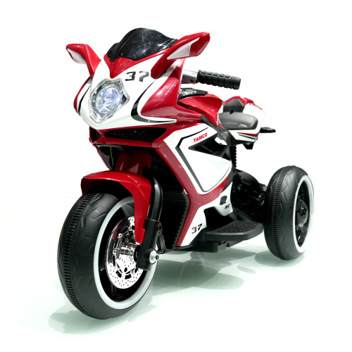 6V Kids' Electric Ride-On Motorcycle – Red
