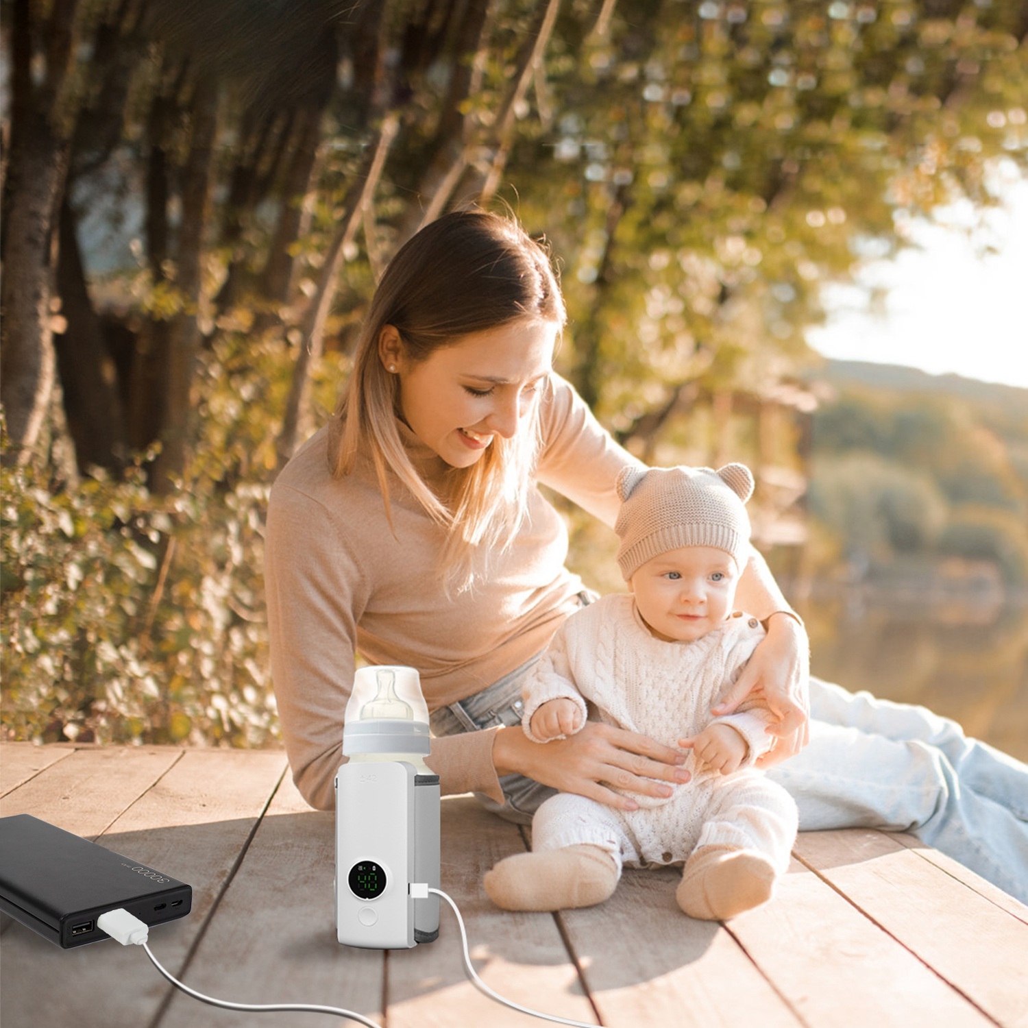 Portable Baby Bottle Warmer – USB Rechargeable - Image 7