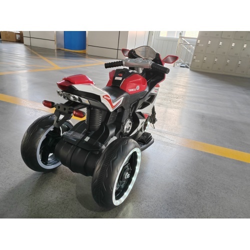 6V Kids' Electric Ride-On Motorcycle – Red - Image 4