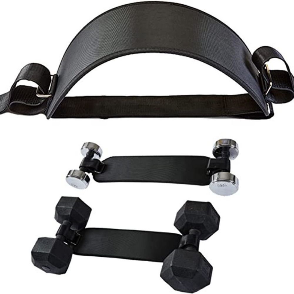 Dumbbell Weightlifting Belt with Adjustable Waist Strap - Image 2