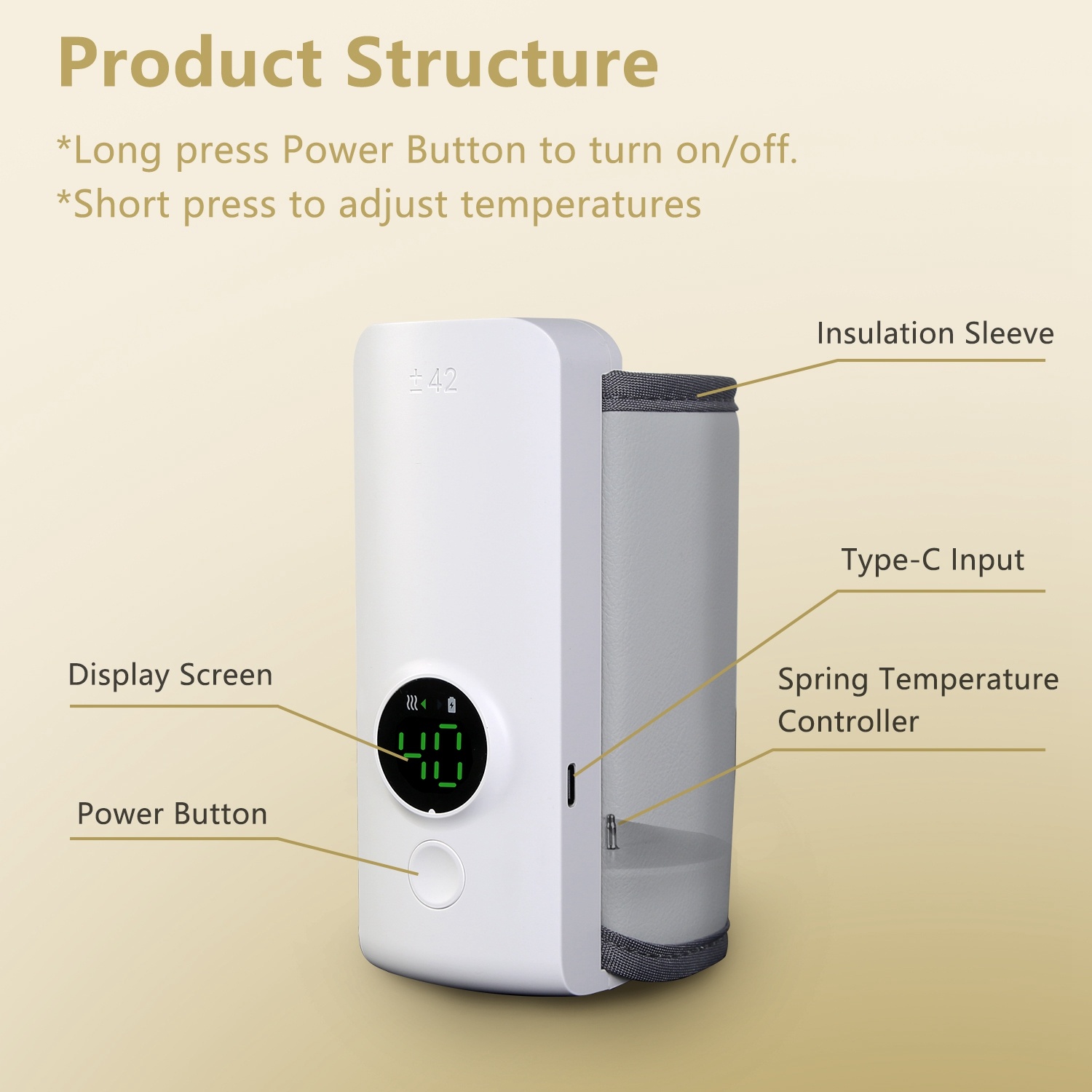 Portable Baby Bottle Warmer – USB Rechargeable - Image 3
