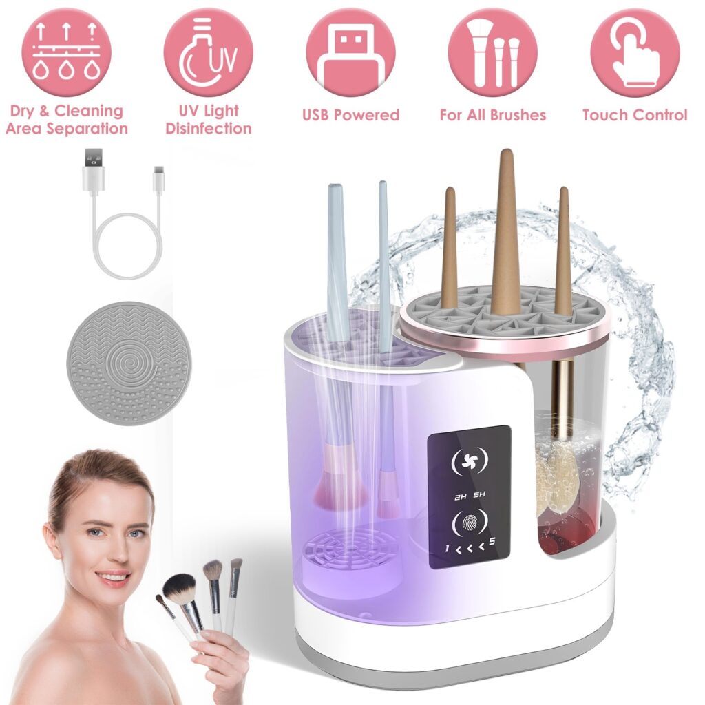 4-in-1 Electric Makeup Brush Cleaner & Dryer