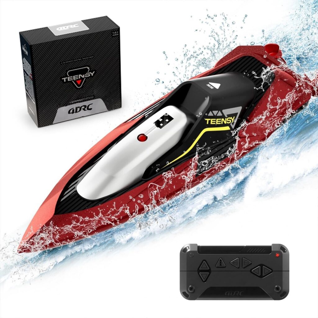 2.4GHz High-Speed RC Racing Boat for Kids