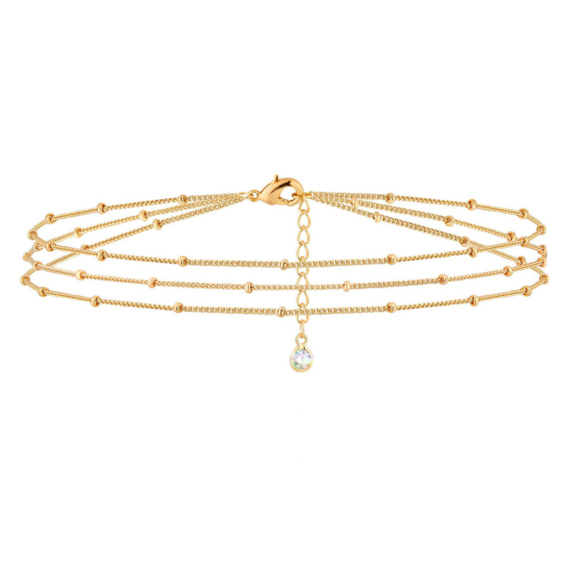 Layered Gold-Tone Chain Bracelet