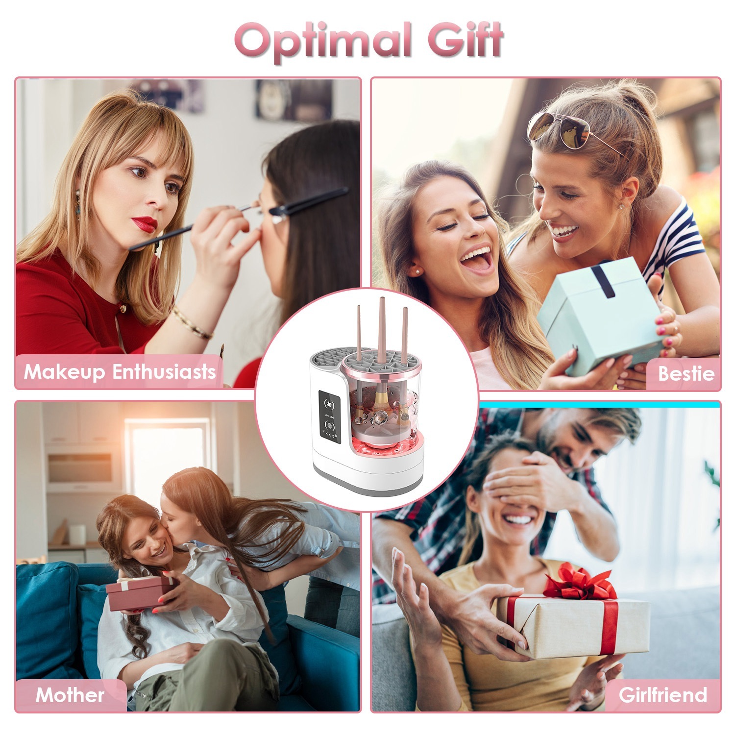 4-in-1 Electric Makeup Brush Cleaner & Dryer - Image 7