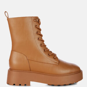 Molsh Faux Leather Ankle Biker Boots