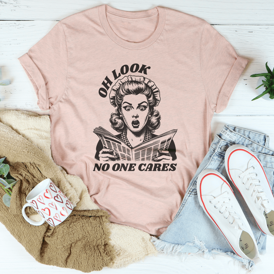 Oh Look No One Cares Tee - Image 16